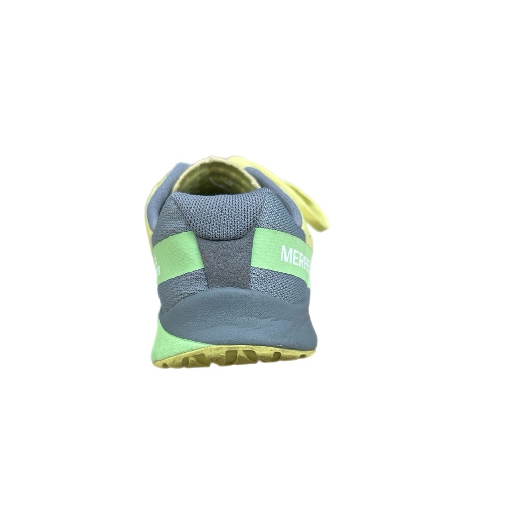 Merrell Barefoot J52440 Size 7.5 Bright Yellow Lime Green and Grey Sneak… - Picture 4 of 13
